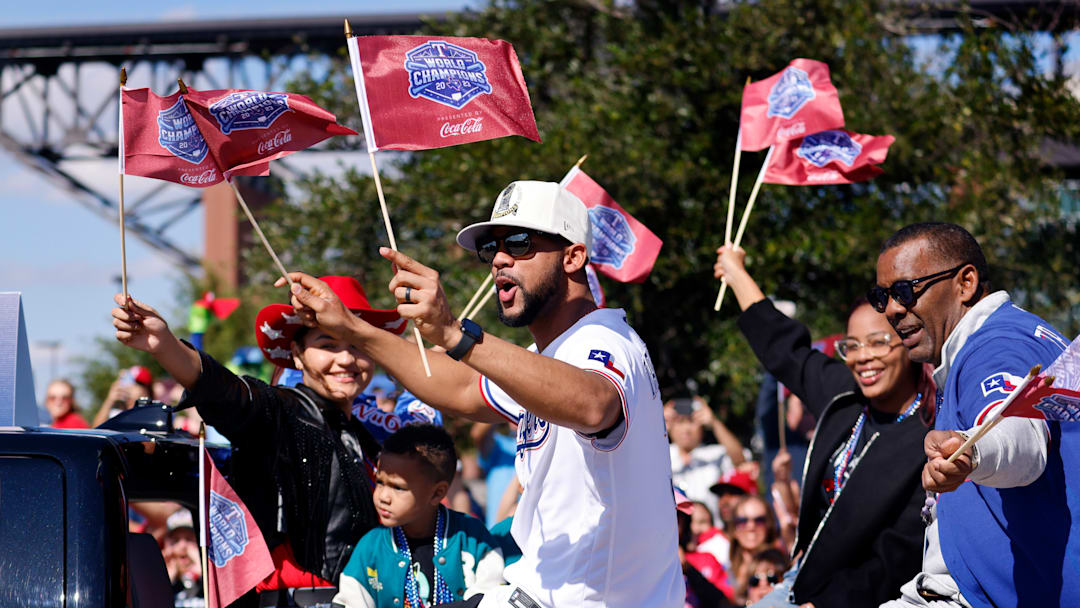 Texas Rangers Victory Parade