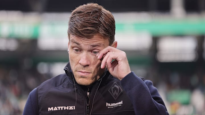 Clemens Fritz plant den Kader des SV Werder Bremen Clemens Fritz plant den Kader des SV Werder Bremen