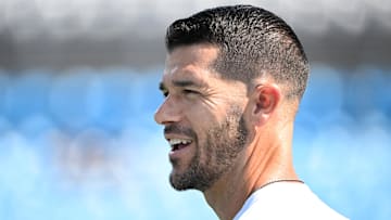 Carolina Panthers head coach Dave Canales