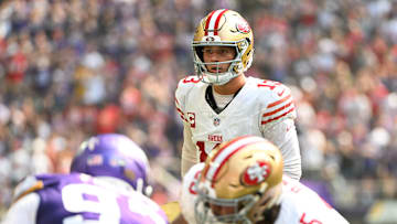 San Francisco 49ers quarterback Brock Purdy (13)