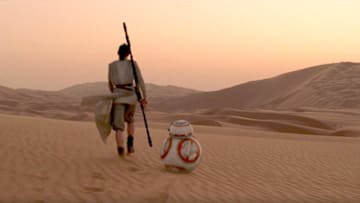 Star Wars: Episode VII - The Force Awakens with Rey and BB-8. Image Credit: StarWars.com