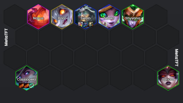 Cass Reroll is one of the top comps in TFT Set 12