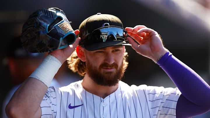 Colorado Rockies infielder Brendan Rodgers