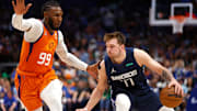 Luka Doncic y los Mavericks empataron la serie ante Phoenix