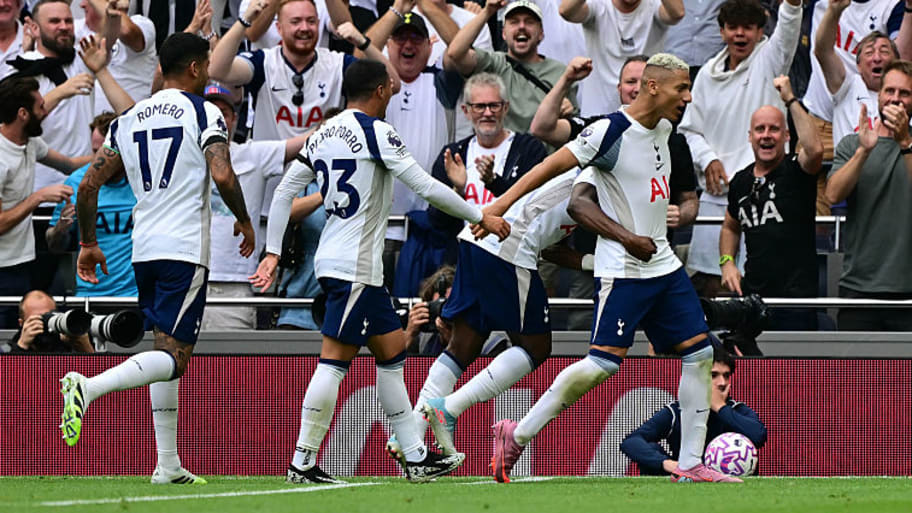Tottenham started their campaign with a 3–0 win over Burnley. | BEN STANSALL/AFP via Getty Images