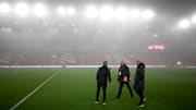 Poor weather on Merseyside could force the postponement of the Premier League's blockbuster fixture
