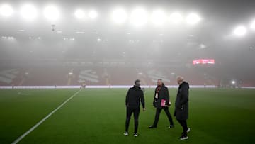 Poor weather on Merseyside could force the postponement of the Premier League's blockbuster fixture