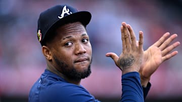Atlanta Braves v Los Angeles Angels