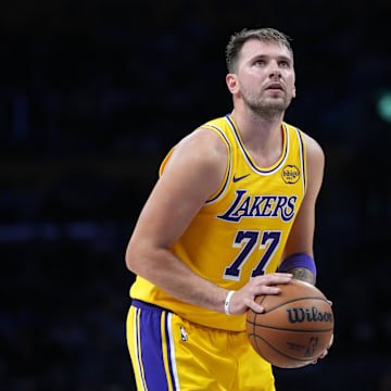 Los Angeles Lakers guard Luka Doncic is a great prop target on Sunday.