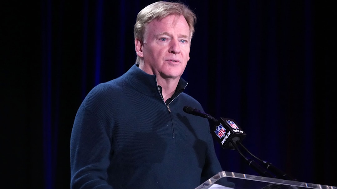 NFL commissioner Roger Goodell.