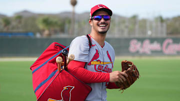 St. Louis Cardinals third base Nolan Arenado (28)