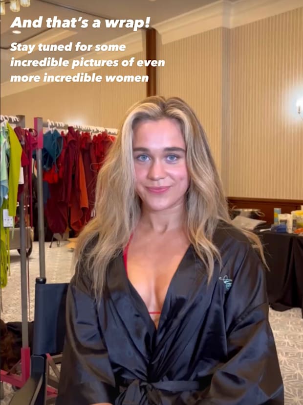 Ali Truwit’s SI Swimsuit debut photo shoot in Boca Raton, Fla.