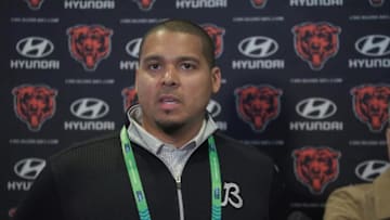 GM Ryan Poles sees improvement from Caleb Williams and other young Bears at camp through the coaching of Ben Johnson's staff.