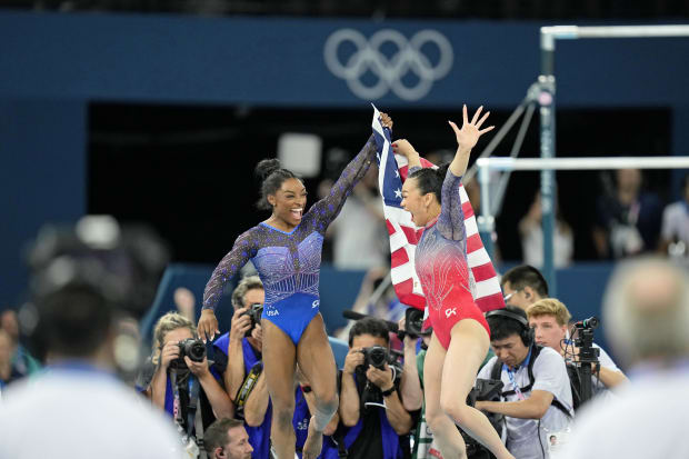 Simone Biles, USA gymnastics, Paris Olympics