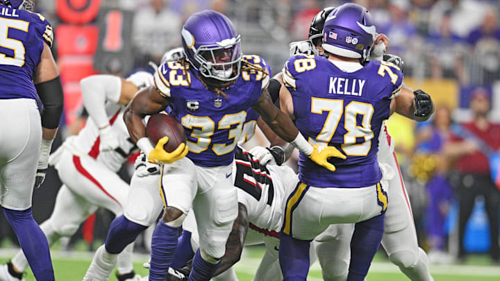 Minnesota Vikings running back Aaron Jones Sr.