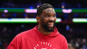 76ers center Joel Embiid seems to be making real progress recovering from offseason knee surgery.