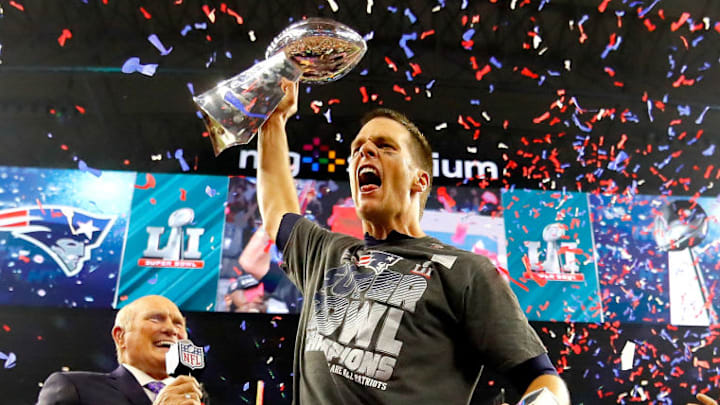 Tom Brady at Super Bowl LI