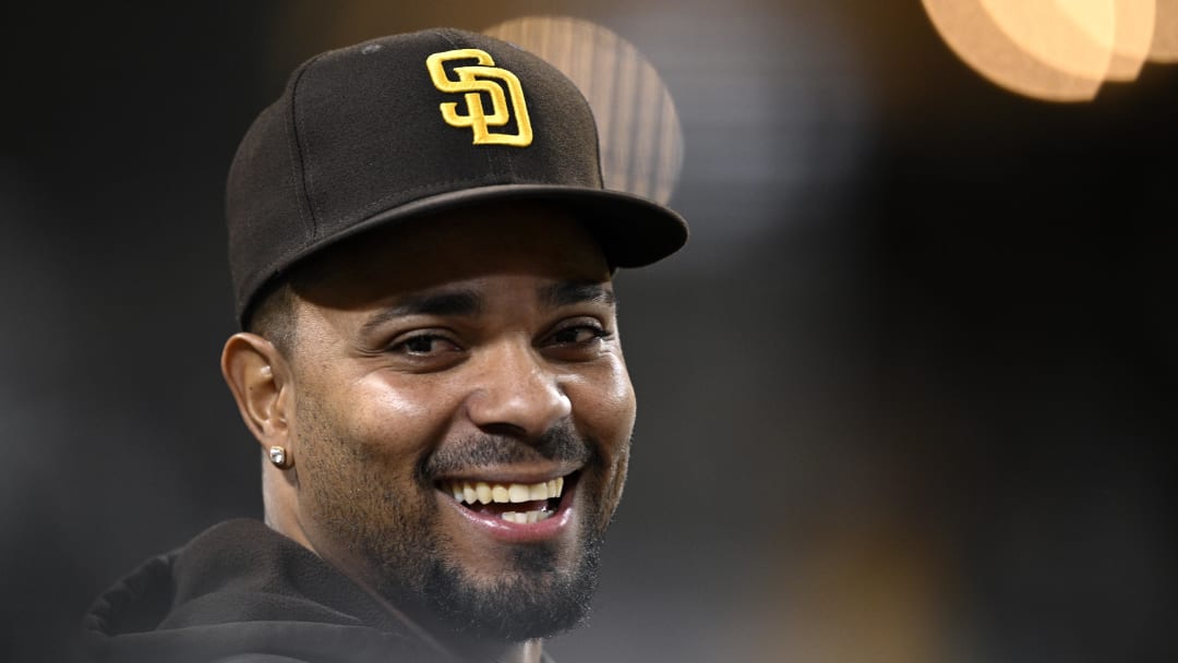 Jun 11, 2024; San Diego, California, USA; San Diego Padres second baseman Xander Bogaerts (2) looks on from the dugout during the eighth inning against the Oakland Athletics at Petco Park. Mandatory Credit: Orlando Ramirez-USA TODAY Sports