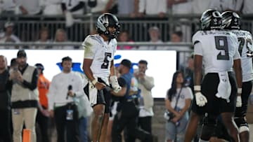 Dante Moore's poise and leadership have the Ducks way ahead of schedule in 2025.