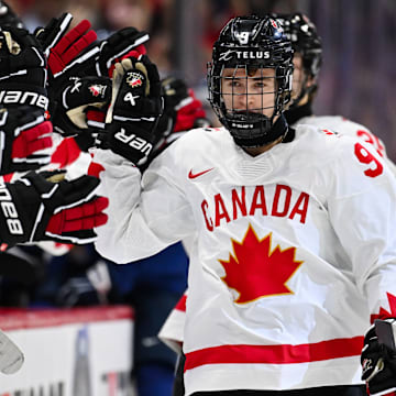 Canada forward Gavin McKenna