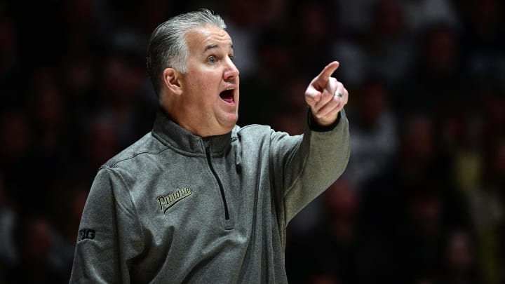 Purdue Boilermakers head coach Matt Painter 