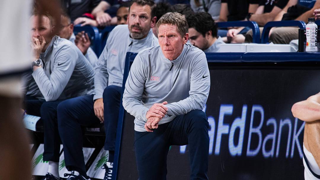 Gonzaga head coach Mark Few during Gonzaga’s game vs. Texas Southern at McCarthey Athletic Center in Spokane, Wash.
