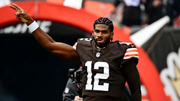 Shedeur Sanders and the Browns are home favorites against the Titans.
