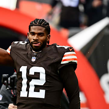 Shedeur Sanders and the Browns are home favorites against the Titans.