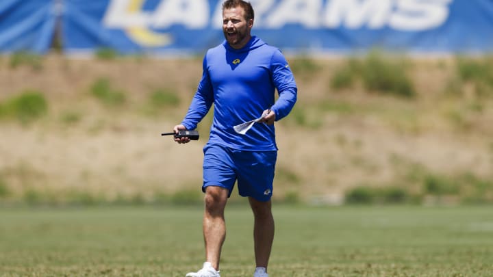 Los Angeles Rams OTA Offseason Workout, Sean McVay