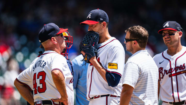 Brian Snitker, Charlie Morton, Atlanta Braves