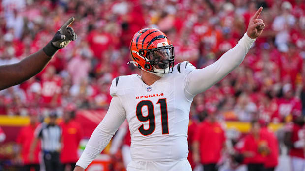 Cincinnati Bengals defensive lineman Trey Hendrickson