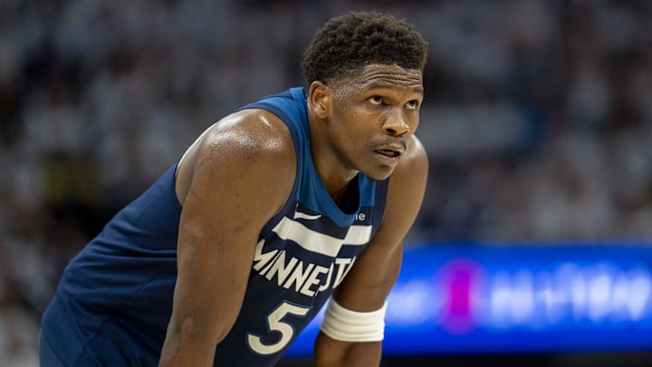 Minnesota Timberwolves star Anthony Edwards exited Thursday's Game 2 win with an ankle injury, but was able to return to the contest.