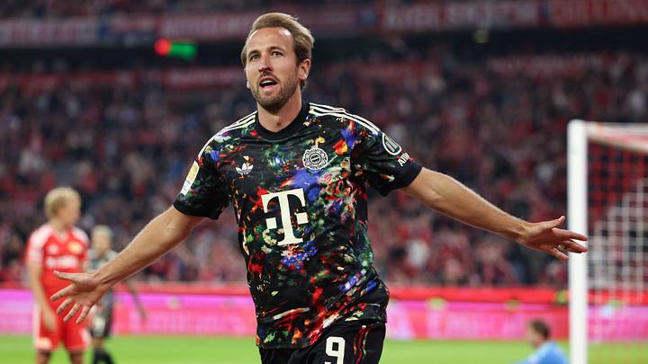 Gegen Union Berlin durfte Harry Kane seinen 100. Liga-Treffer bejubeln Gegen Union Berlin durfte Harry Kane seinen 100. Liga-Treffer bejubeln