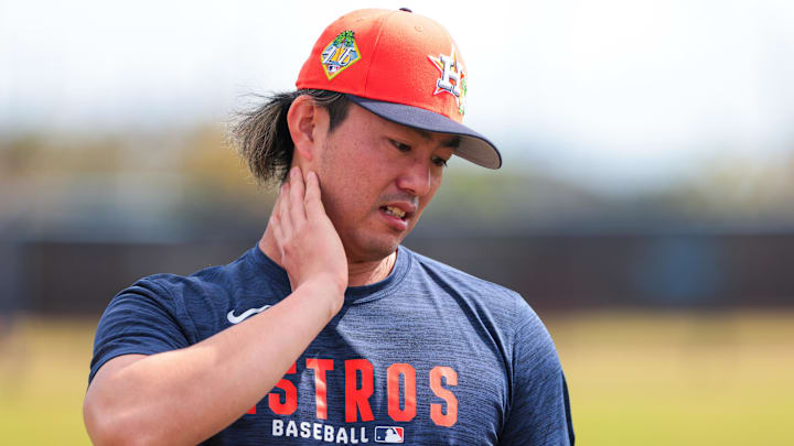 Houston Astros pitcher Tatsuya Imai.