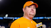 Tennessee and coach Josh Heupel face a likely CFP elimination game in Week 10 against Oklahoma.