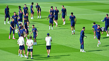 Paris Saint - Germain (PSG) Training Session