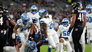 Detroit Lions v Baltimore Ravens