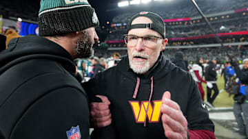 Washington Commanders head coach Dan Quinn