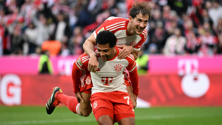 Serge Gnabry and Leon Goretzka