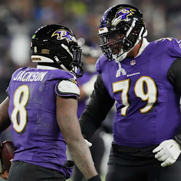 Stanley played all 17 regular-season games for the Ravens, blocking for Jackson.