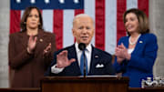 President Biden Delivers His First State Of The Union Address To Joint Session Of  Congress