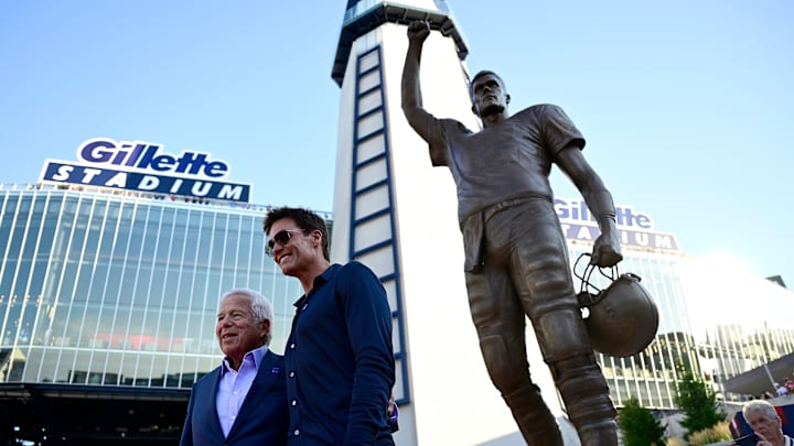 New England Patriots Unveil Tom Brady Statue