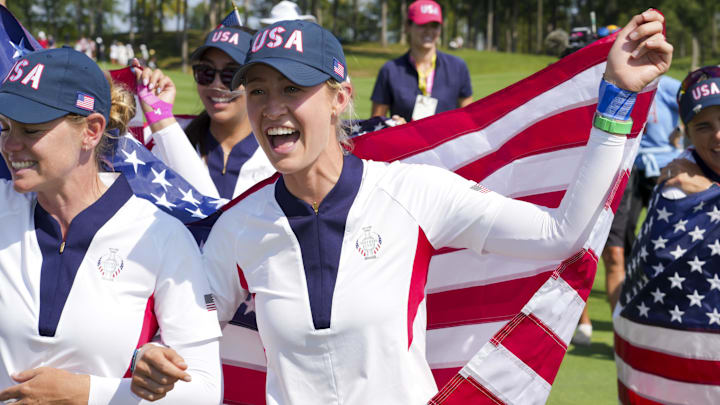 Nelly Korda won three of four matches as the Solheim Cup returned to the U.S.