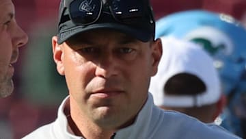 Florida had Urban Meyer helping the program's pitch to poach Jon Sumrall away from Tulane and Auburn