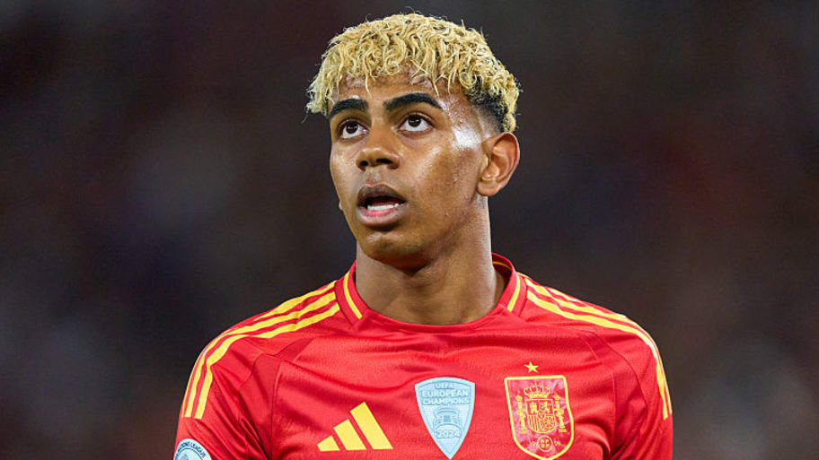 Lamine Yamal for Spain.