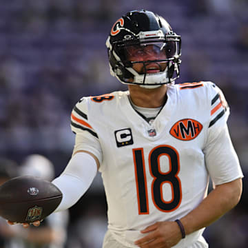 Caleb Williams and the Bears have a high stakes matchup with the Eagles on Friday.