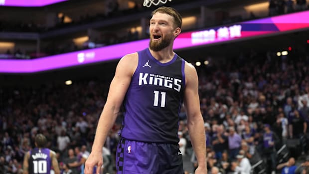 Sacramento Kings forward Domantas Sabonis (11) during the fourth quarter against the Los Angeles Clippers