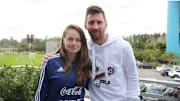 Messi y Banini, antes del Mundial de Francia 2019