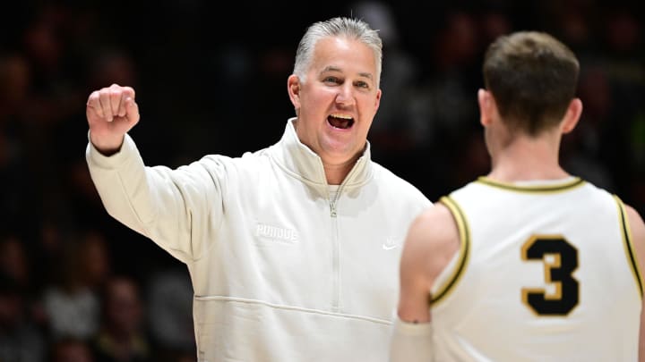 Purdue Boilermakers head coach Matt Painter 