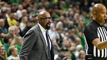 Woodson's Indiana squad lost to Oregon 73-64 on March 4.